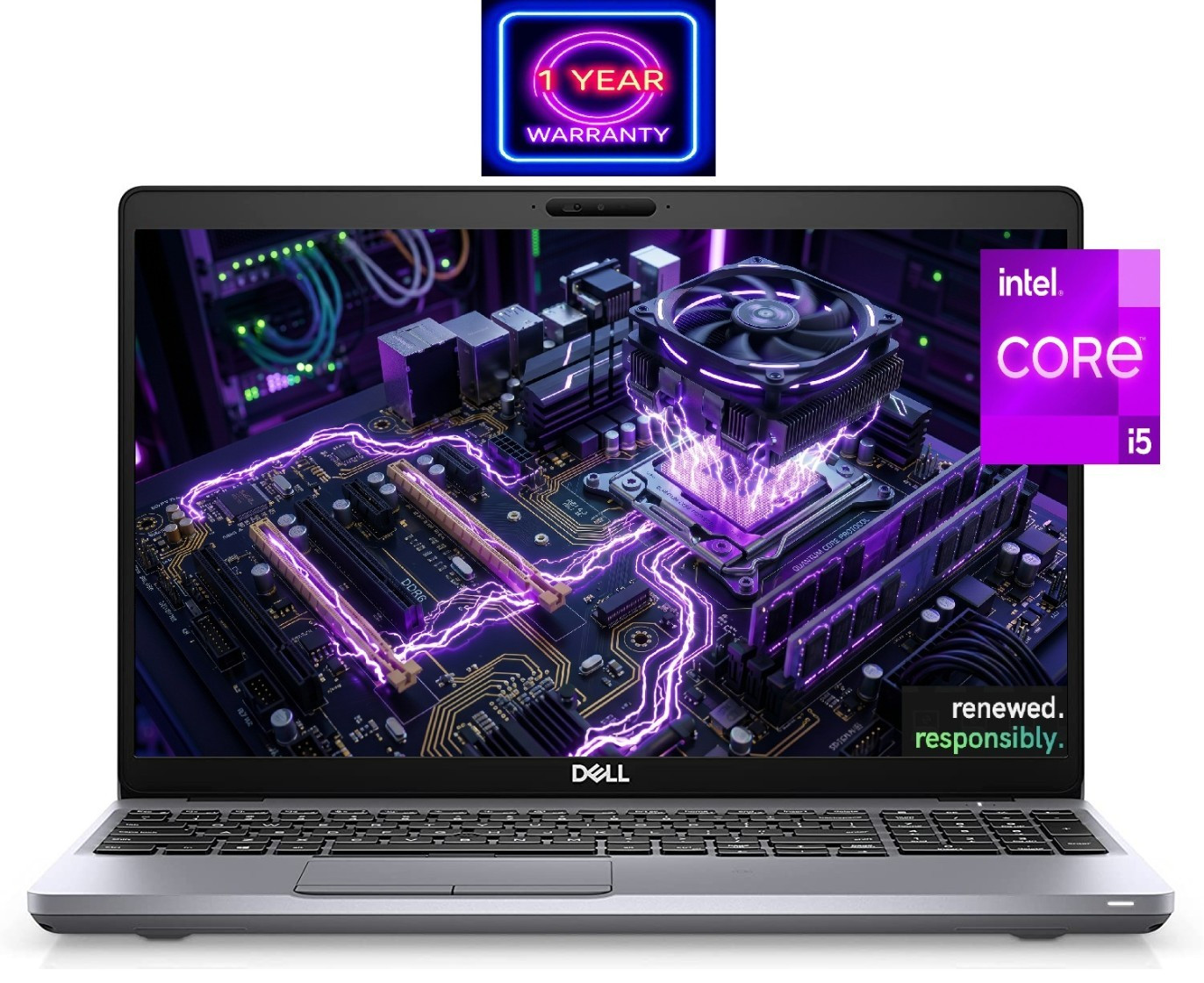EXECUTIVE Model~ 15.6 DELL Precision Laptop: Intel i5 ( 16GB RAM - 512GB NVME )