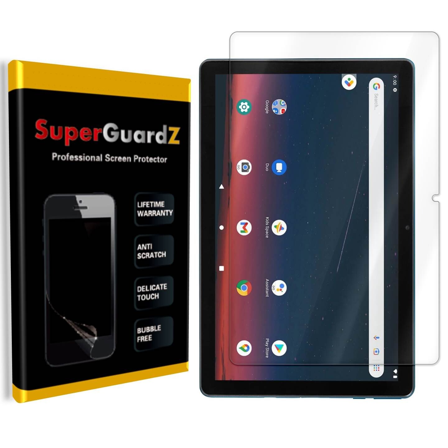 3X Clear Screen Protector Guard Shield Film For Onn 10.1" /Onn 10" (Gen 3, 2022)