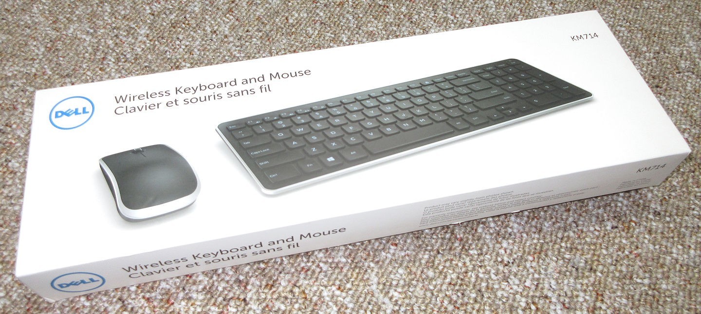 NEW Dell KM714 WM514 Wireless Slim Keyboard Mouse Retail Combo NEW OLD STOCK