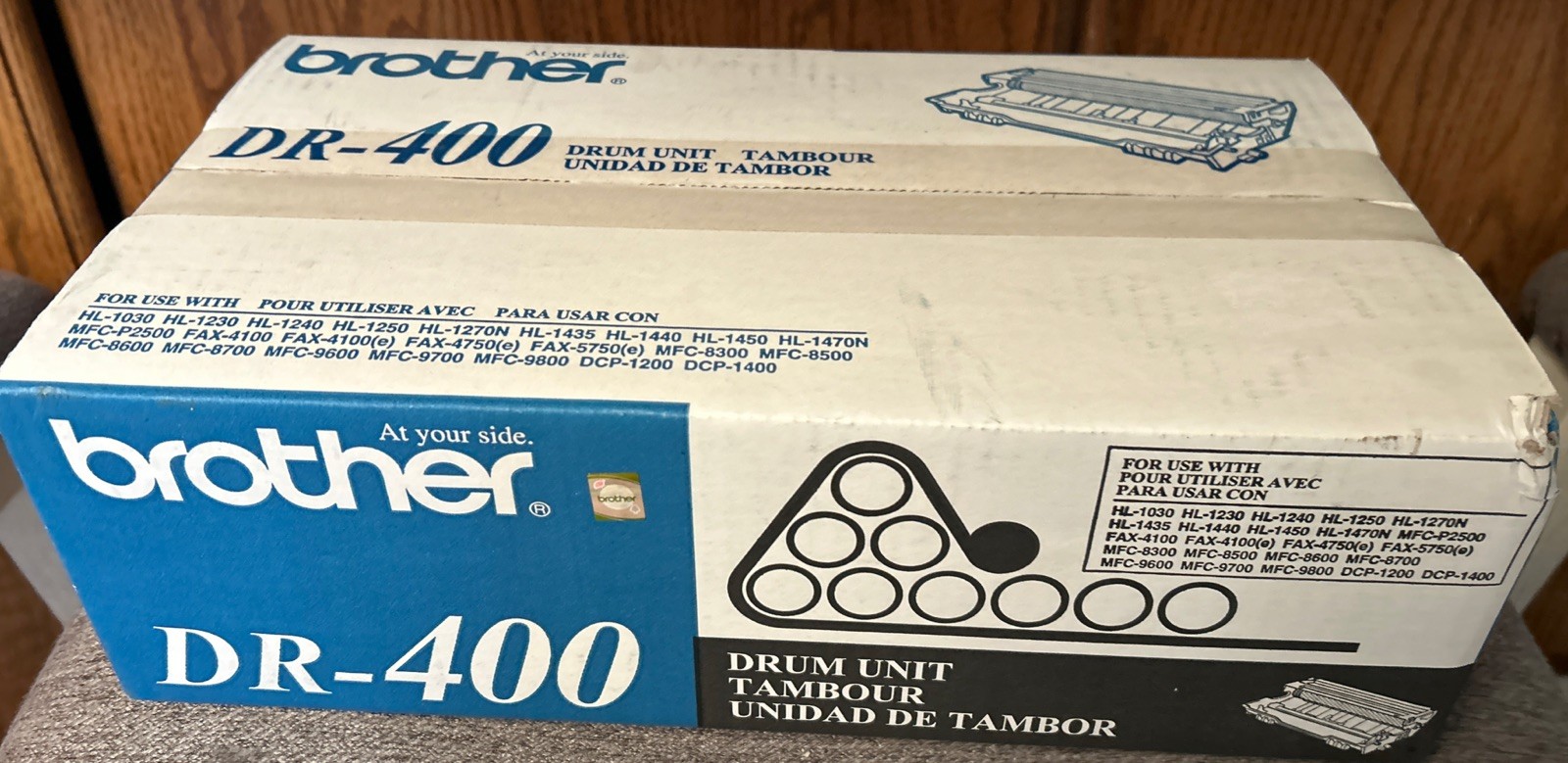 Brother DR400 Black Drum Unit Cartridge New In Box