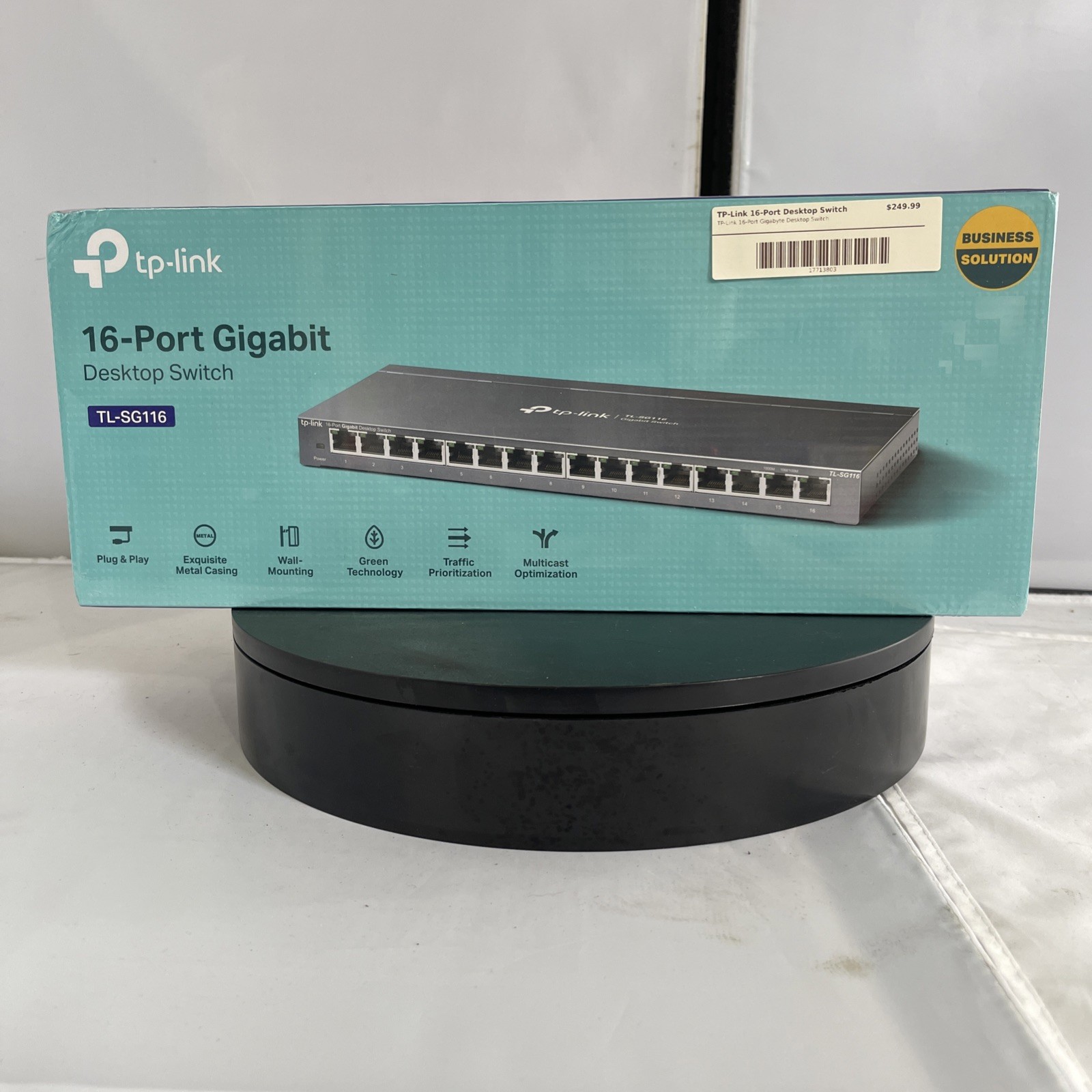 TP-Link TL-SG116 16 - Port Gigabit Desktop Ethernet Network Switch New Sealed