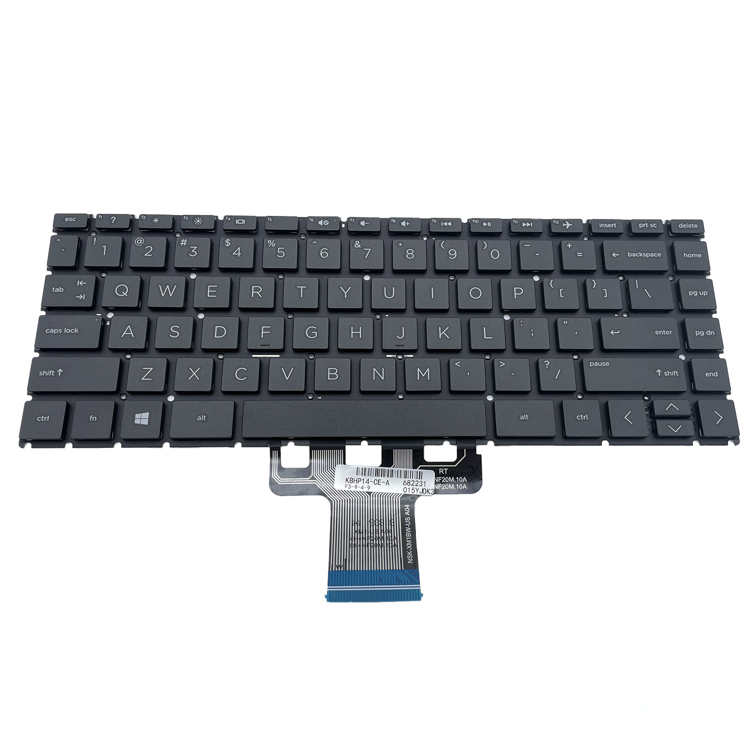 New For HP 14-dq1033cl 14-dq1035cl 14-dq1045cl 14-dq1037wm Laptop Keyboard Black