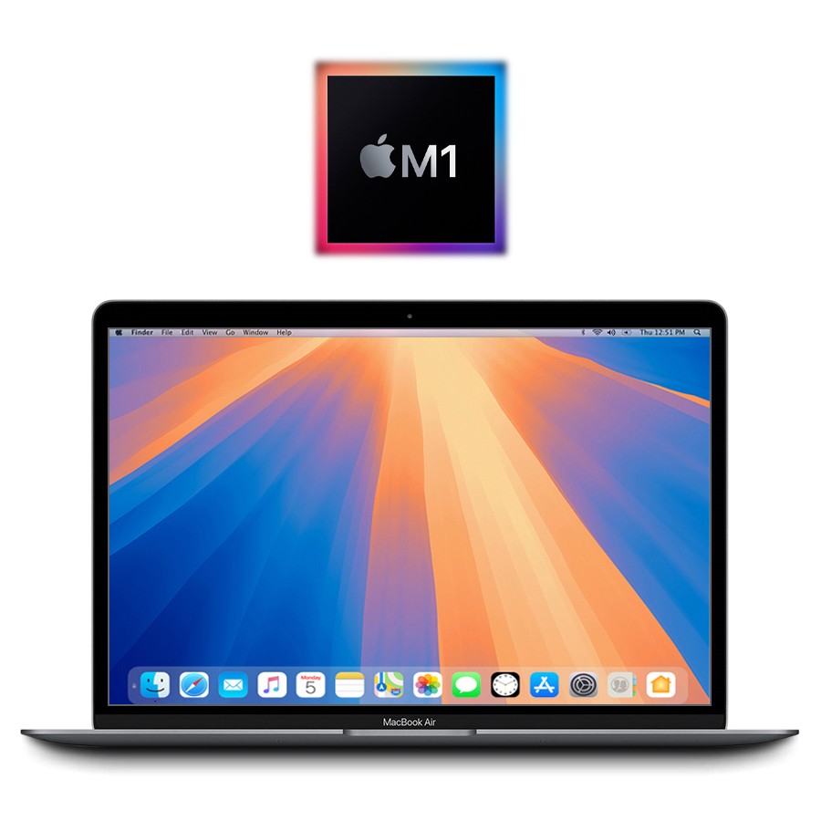 2020 Apple M1 MacBook Air 13" 16GB/256GB SSD - (Space Gray) A2337 w/Warranty