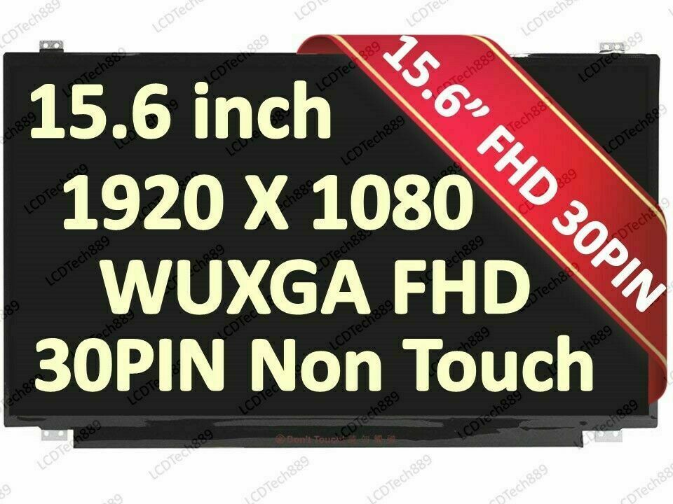 New 15.6" FHD LCD LED Non-Touch Screen Fit Gateway GWTN156-4PR Display 30 pins