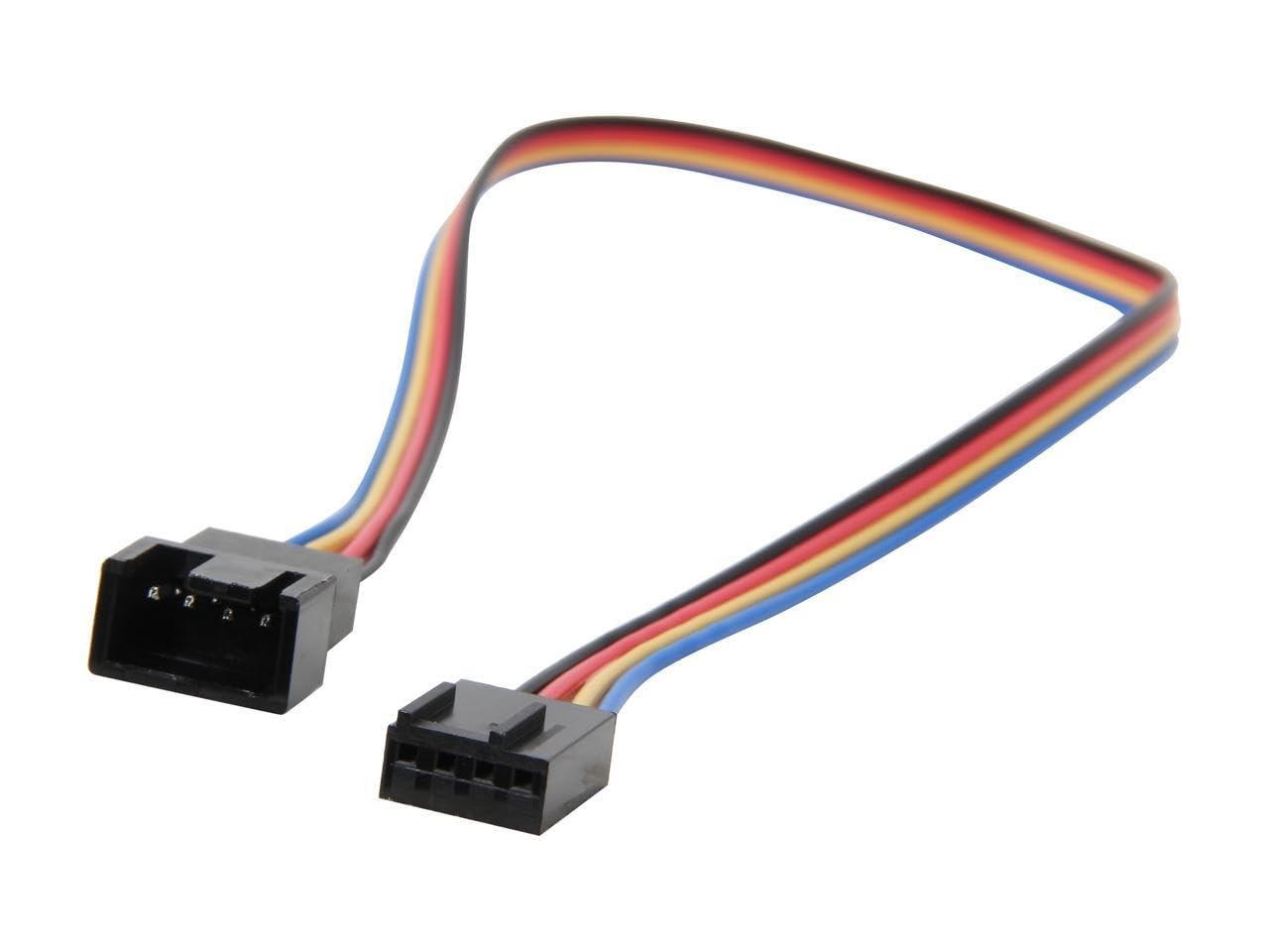 StarTech 12in 4 Pin Fan Power Extension Cable (FAN4EXT12) | 4 pin PWM (M) to ...