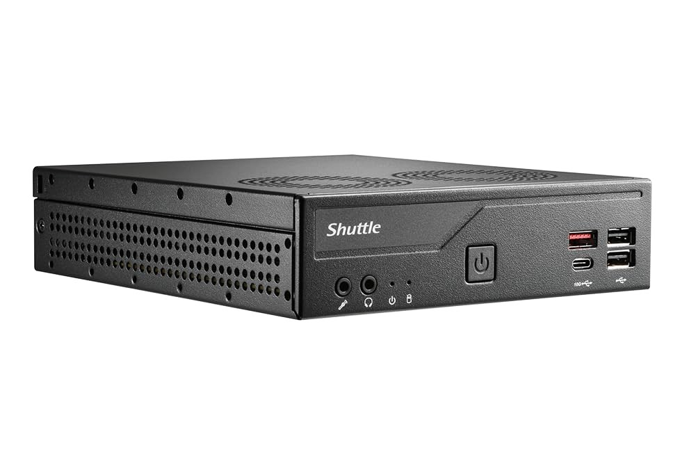 Shuttle Computer DH810 XPC Slim Barebone Desktop Chassis