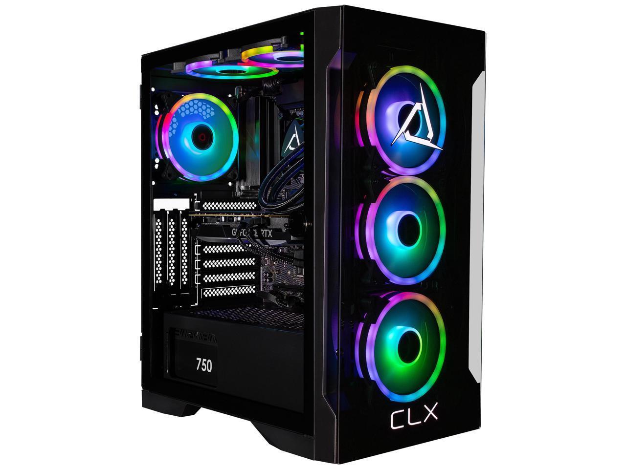 CLX Gaming Desktop - Intel Core i9 14900KF 3.2GHz 24-Core Processor, 32GB DDR5 M