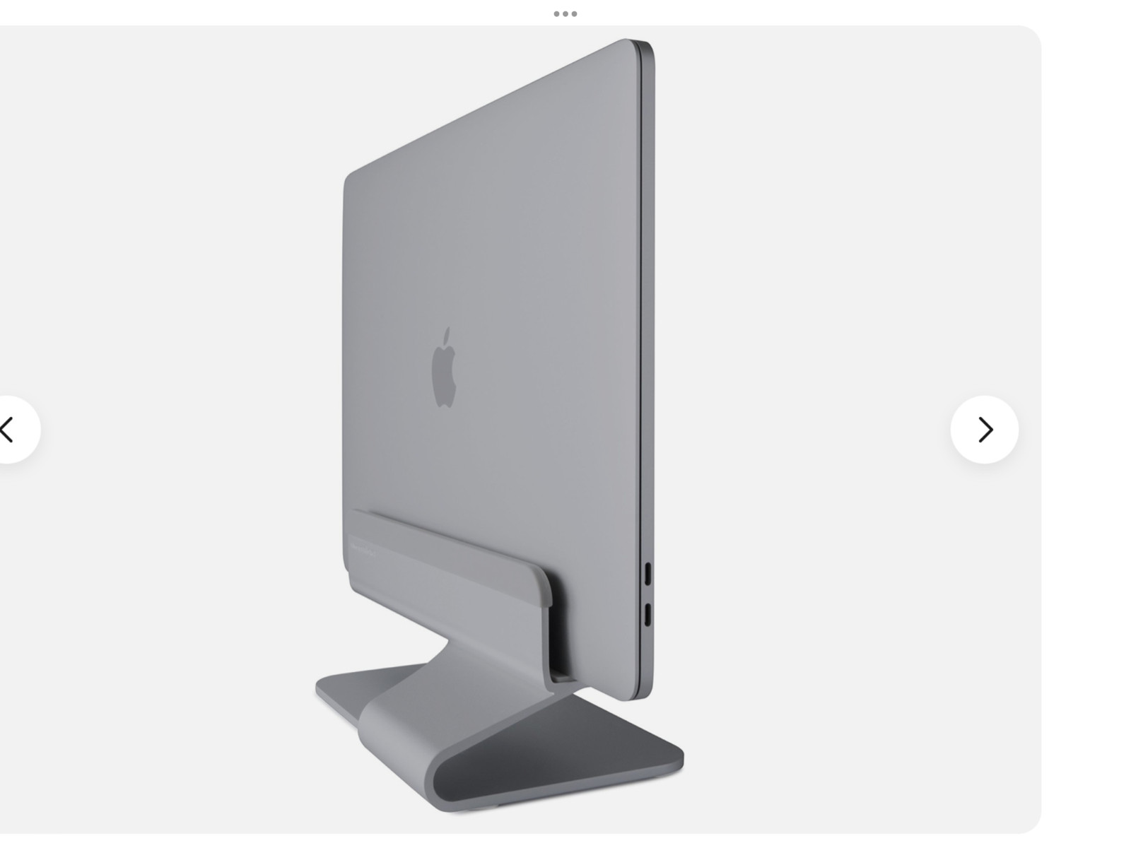 mTower Vertical MacBook, Laptop Stand  (Space Gray)