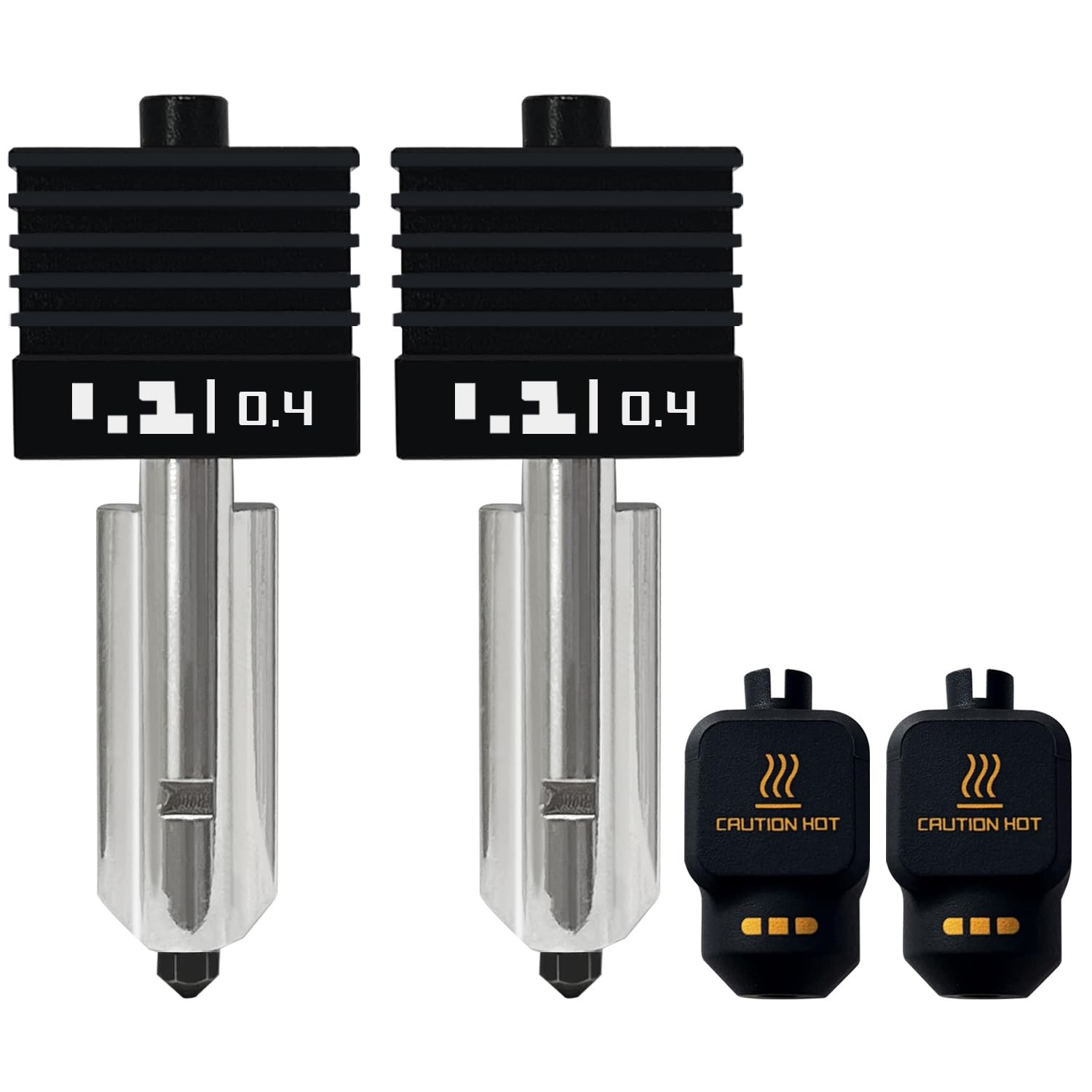 2PCS X2D/H2S/H2D/P2S Hotend 0.4mm for H2D/A1, H2D
