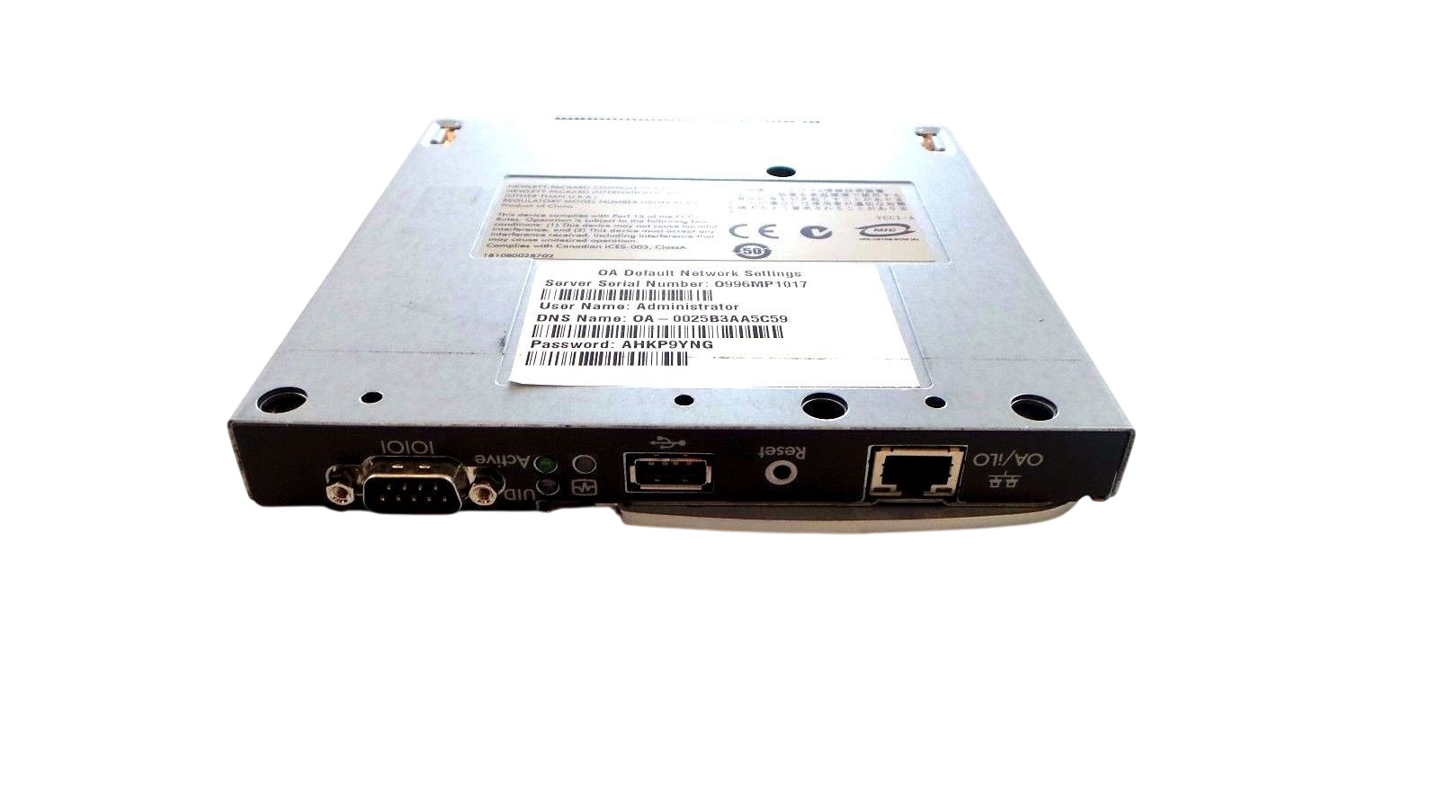 HP 414055-001BladeSystem C7000 Onboard Admin Module