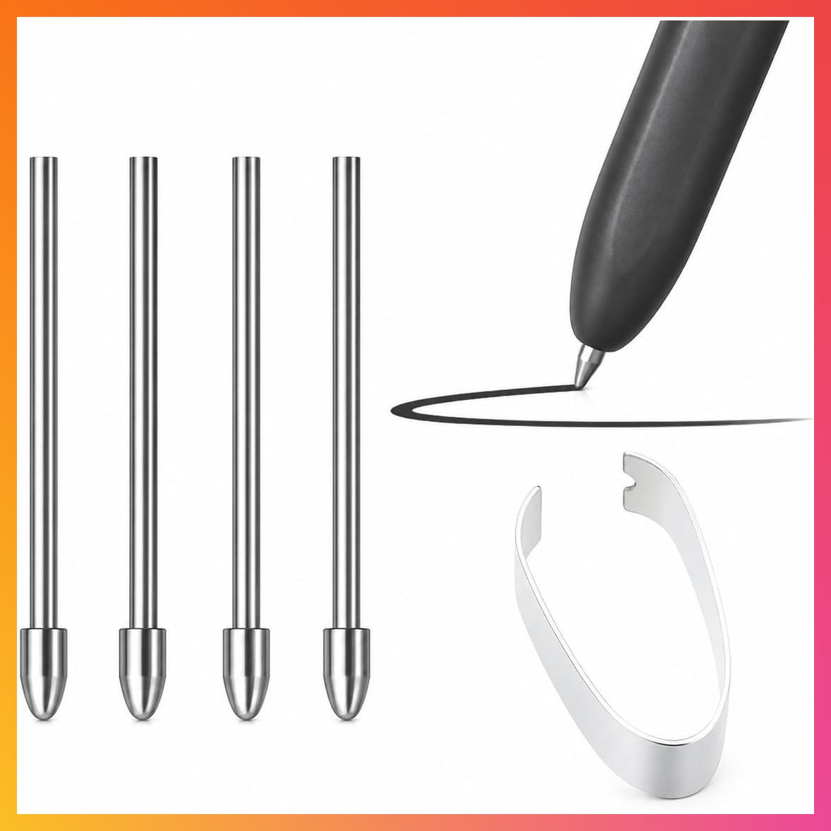 Titanium Metal Pen Nibs for Remarkable 2 & Kindle Scribe