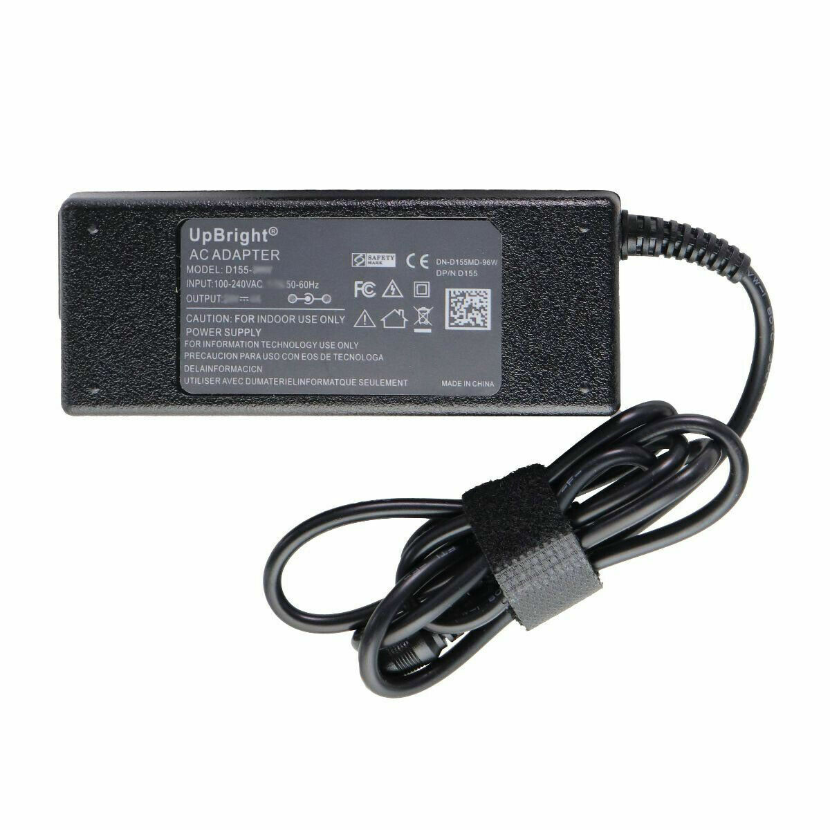 AC Adapter For Acer GN246HL Bbid 3D LED Monitor GN246HL UM.FG6AA.B01 Power Cord