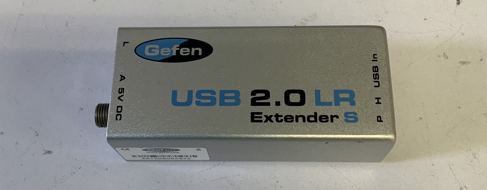 Gefen EXT-USB2.0-LR Cat5 USB 2.0 Extender(AA1006060842), Silver "N6C"