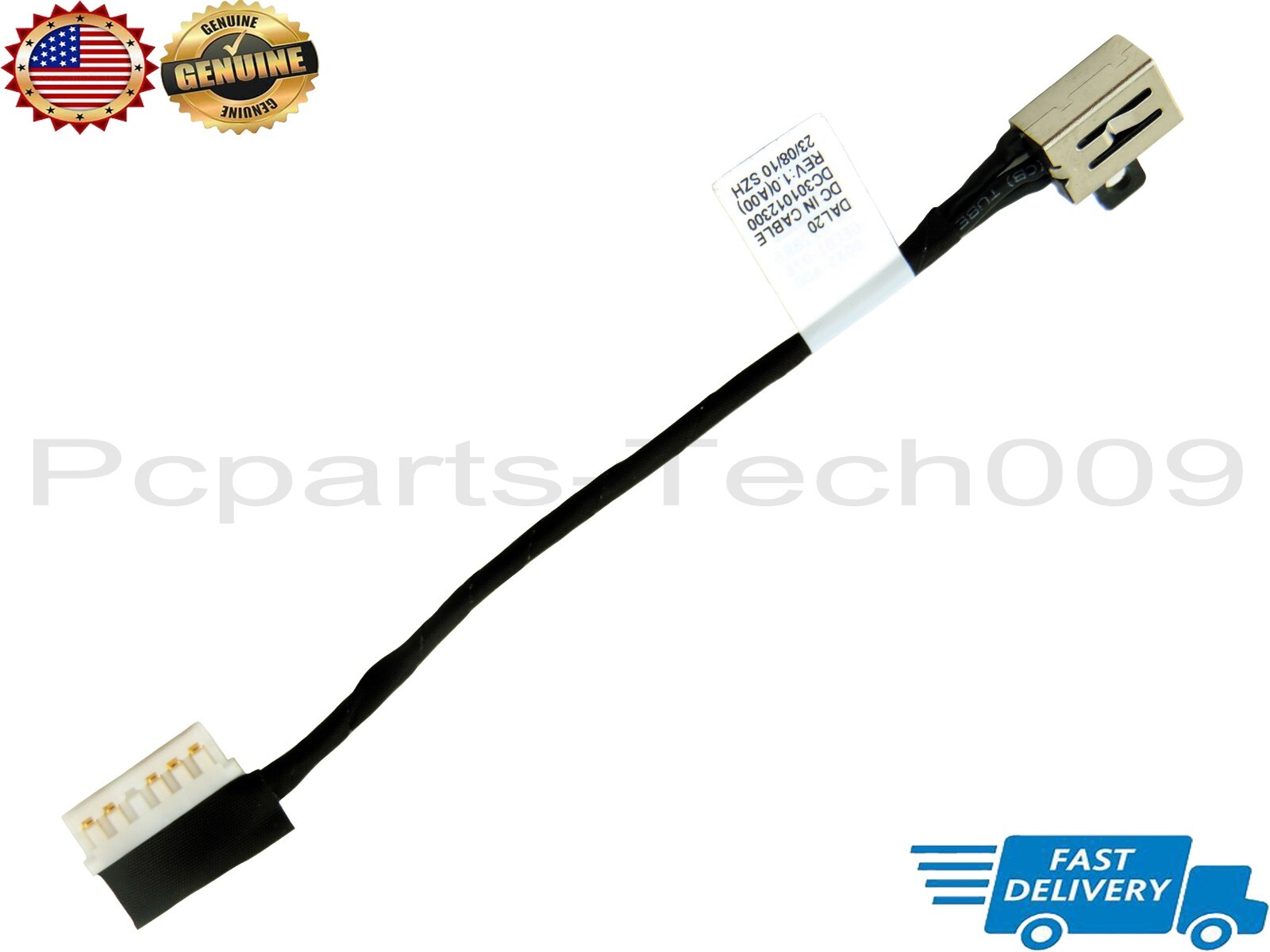 Genuine DC Power Jack Cable Connector For Dell Latitude 3490 3590 laptop 0228R6