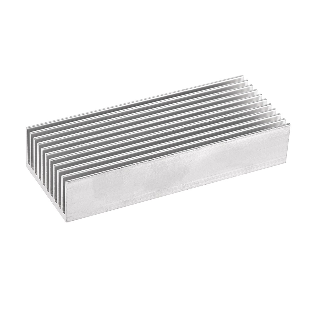 Electronics Cooler Heatsink for MOS GPU IC Chip Silver 100 x 40 x 20 mm