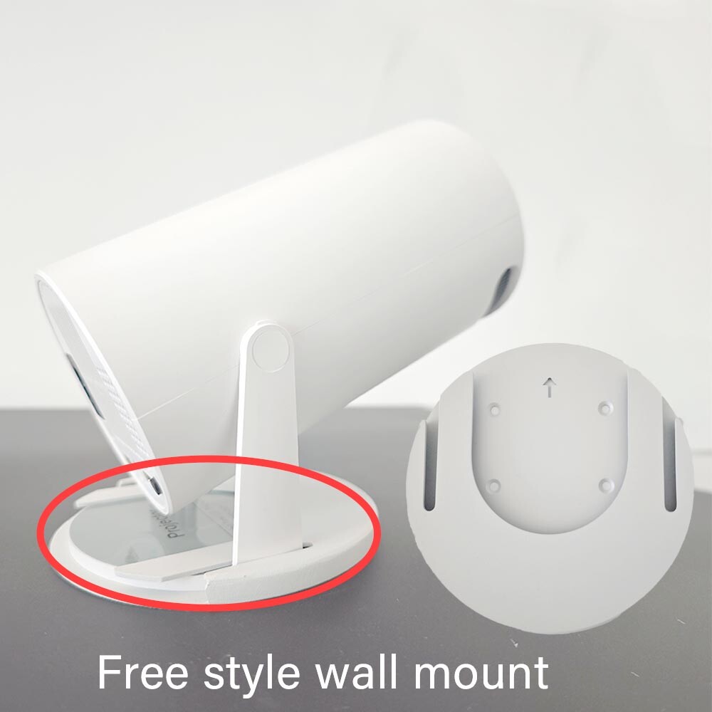 HY300PRO Mini Projector Ceiling Mount For HY300 PRO Portable Round Ceiling