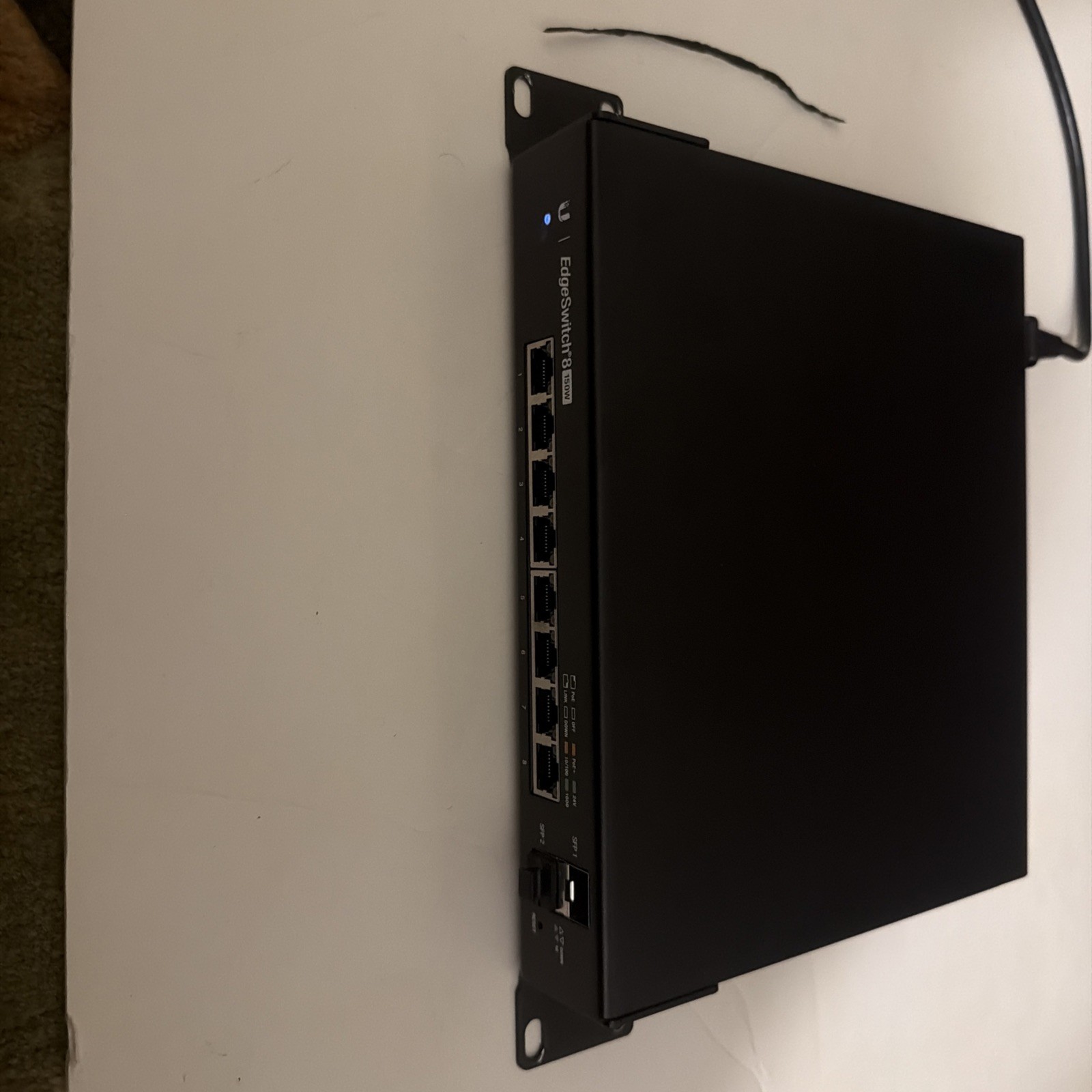 Ubiquiti Networks EdgeSwitch 8-Ports Rack Mountable Ethernet Switch