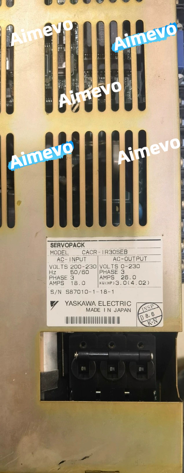 1pc Yaskawa Servo CACR-IR30SEB