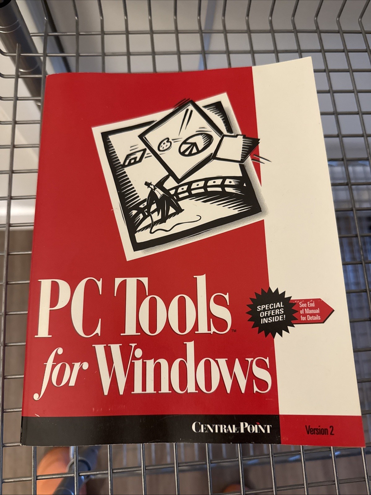 Vintage Central Point PC Tools for Windows Universal Upgrade ver 2 Book 1994
