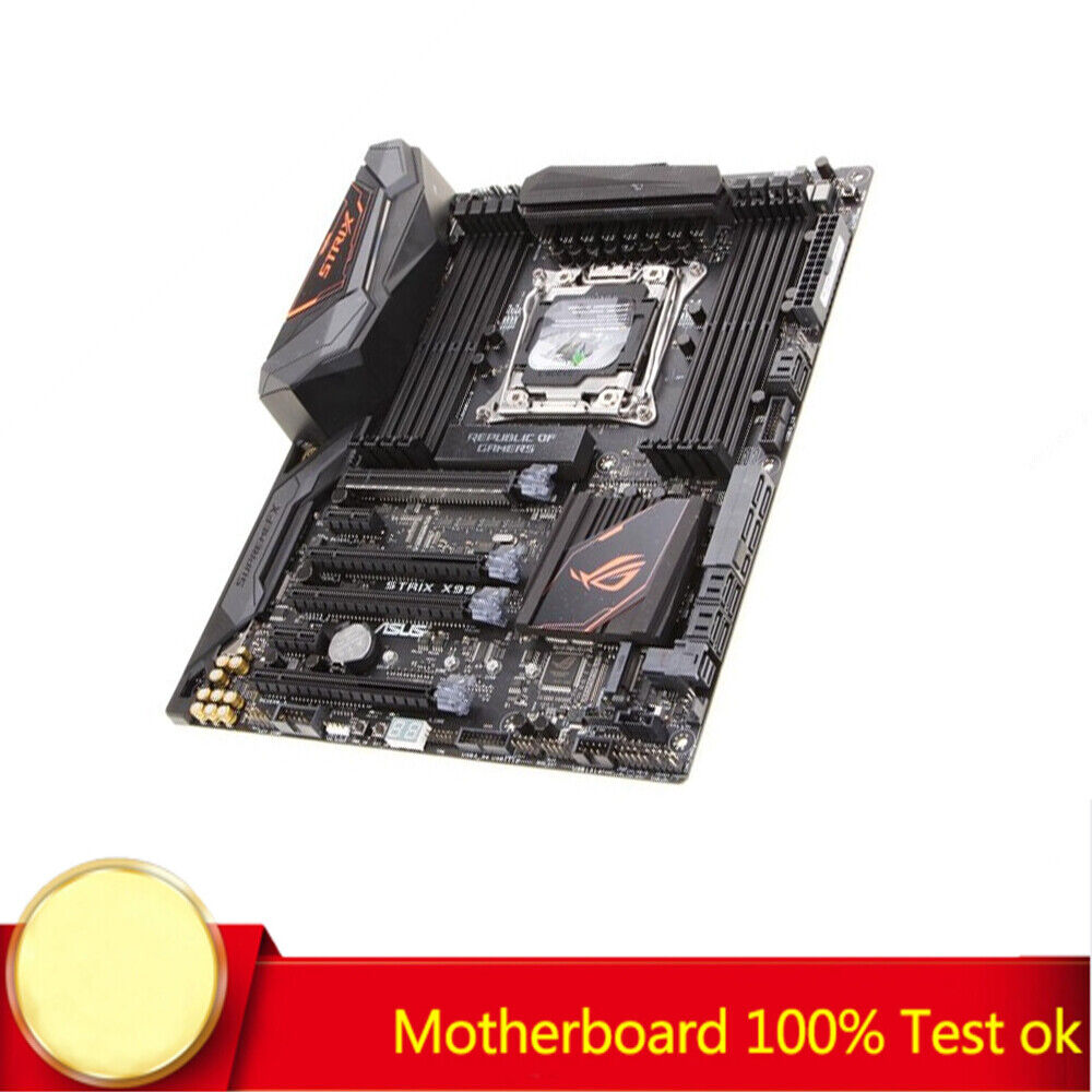 For ASUS ROG STRIX X99 GAMING Motherboard 8*DDR4 Intel i7 X & E5 16XX 26XX V3/V4