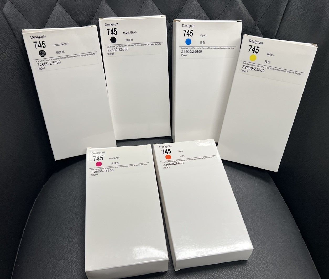 300ml HE745-6 Pack 1 Set For Z2600 / Z5600 Ink Cartridges Sealed Look At Pics