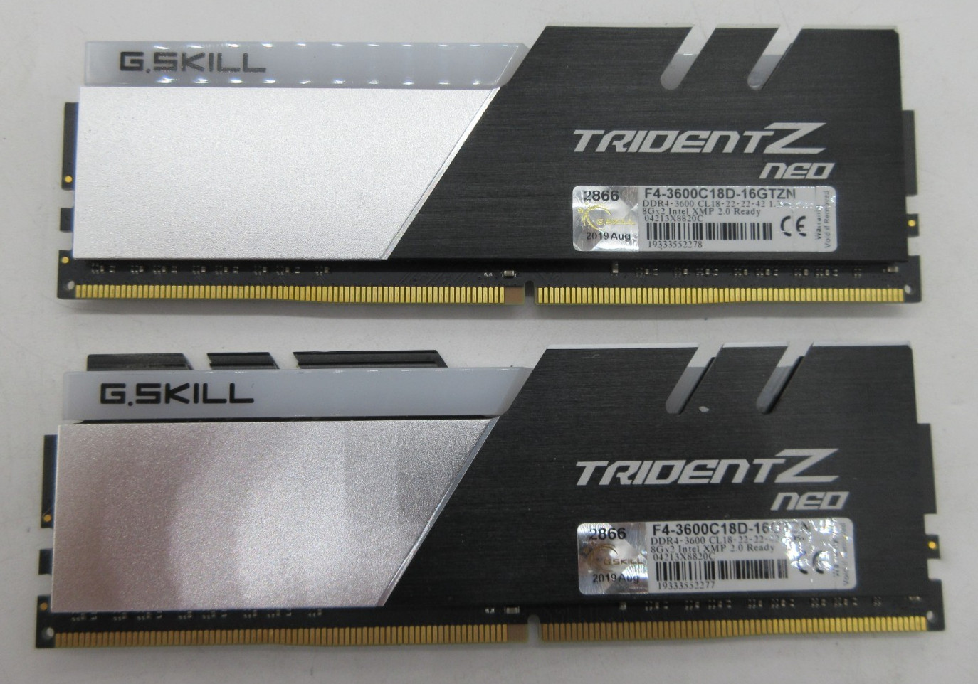 G. SKILL Trident Z Neo 16GB (2x 8GB) DDR4 F4-3600C18D-16GTZN