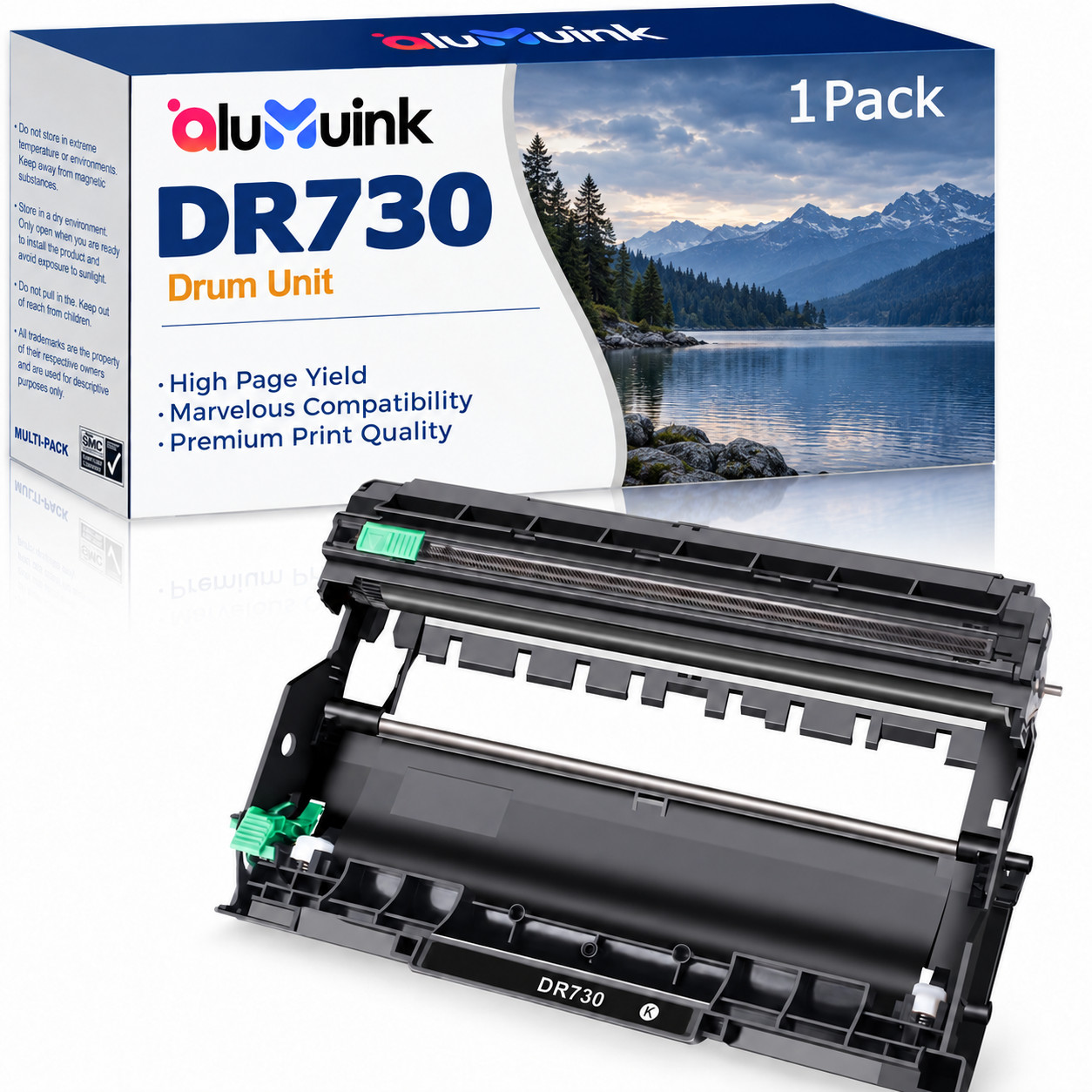 DR730 Drum Unit replacement for HL-L2395DW HL-L2390DW MFC-L2710DW MFC-L2717DW