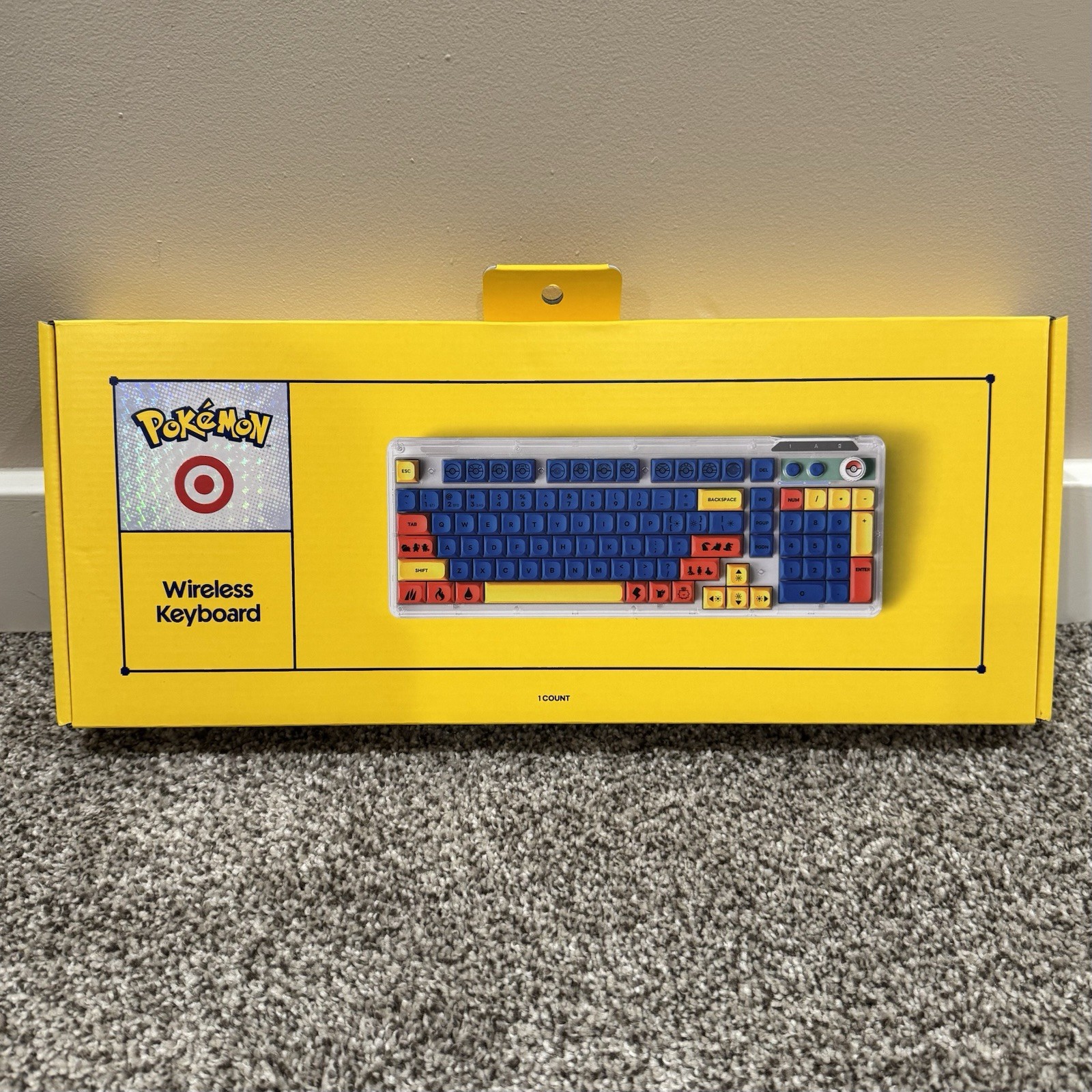 Pokemon x Target Wireless Keyboard 30th Anniversary Celebration RGB NEW IN BOX