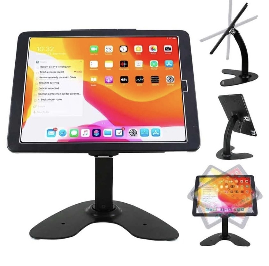 CarrieCathy Desktop Wall Mount Anti-Theft Security Kiosk POS Stand Holder...