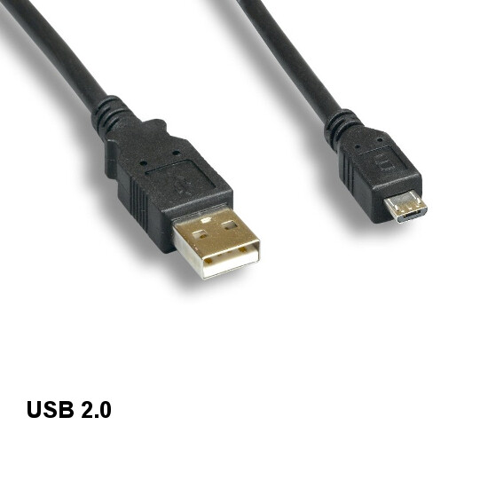 Kentek 10' USB 2.0 Type A to Micro B Cable Sync Charge Camera PDA MP3 MP4 PS4