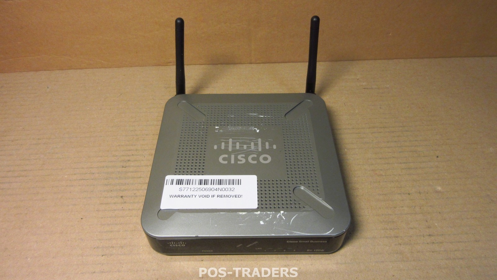 Cisco RV120W RV 120W Wireless-N VPN 802.11n Wireless Firewall 4-Port 10/100