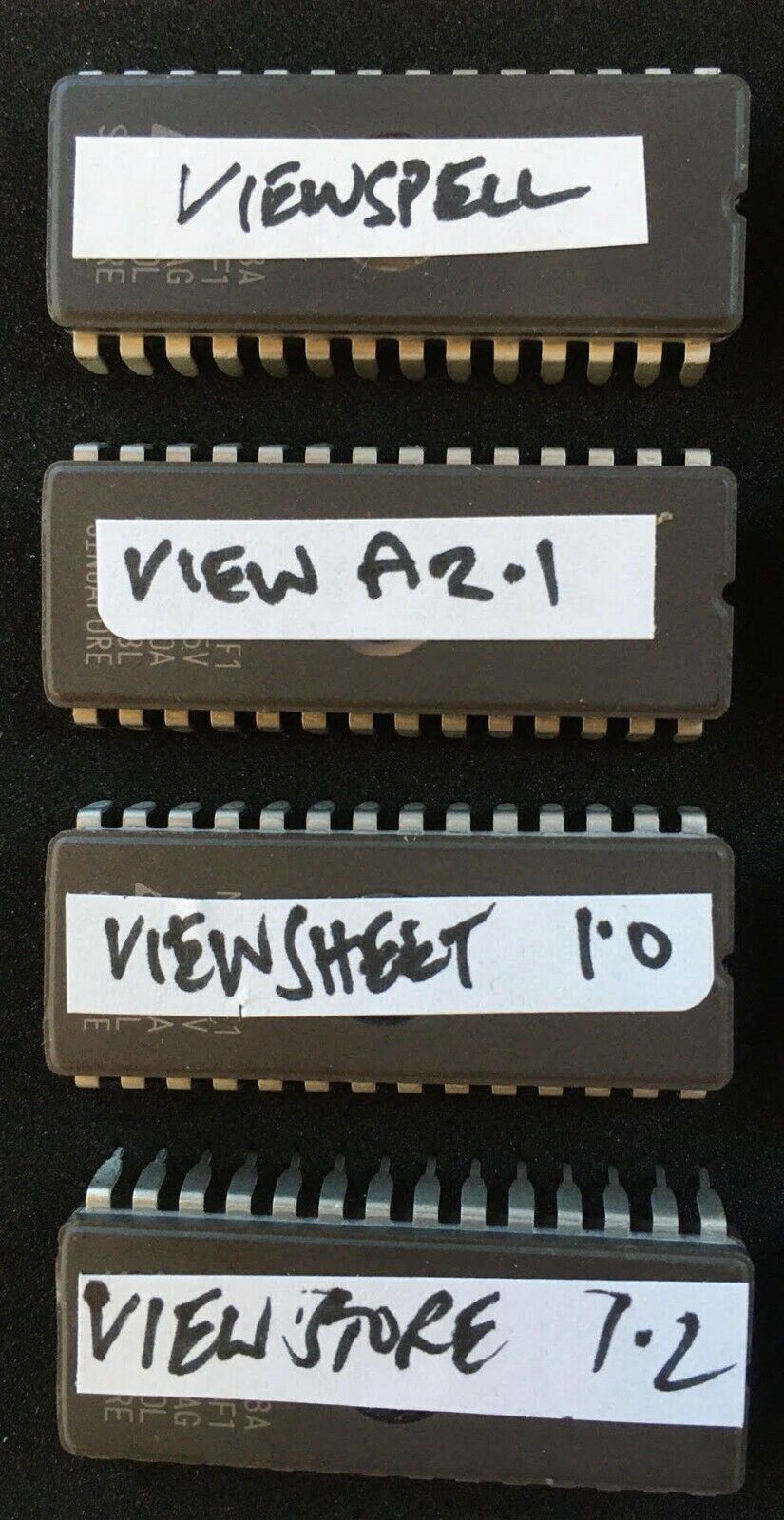 Acorn BBC Micro Model B 4 x ROMS View ViewStore ViewSheet ViewSpell tested OK