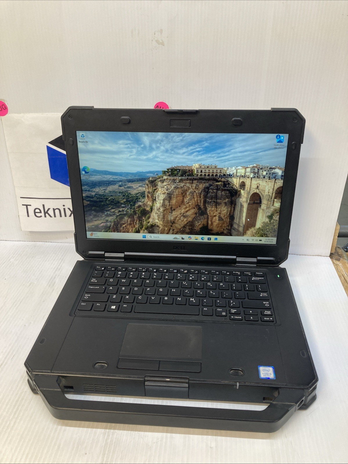 Dell Latitude 5424 Rugged 14" Intel i5-8350U 32GB RAM 256GB SSD Win 11