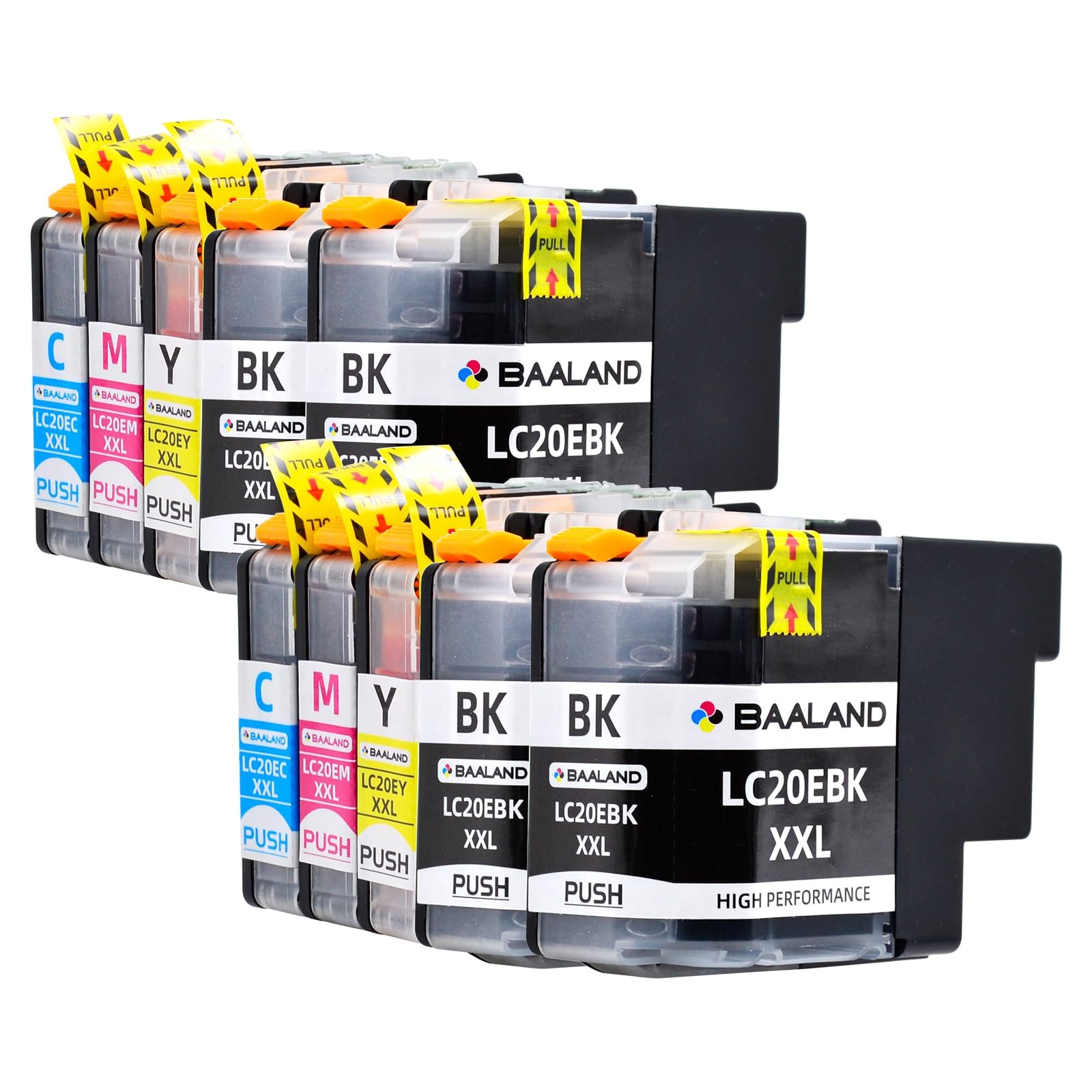 LC20E XXL Ink Cartridges Ultra-high Capacity Replace for Brother LC20E Ink