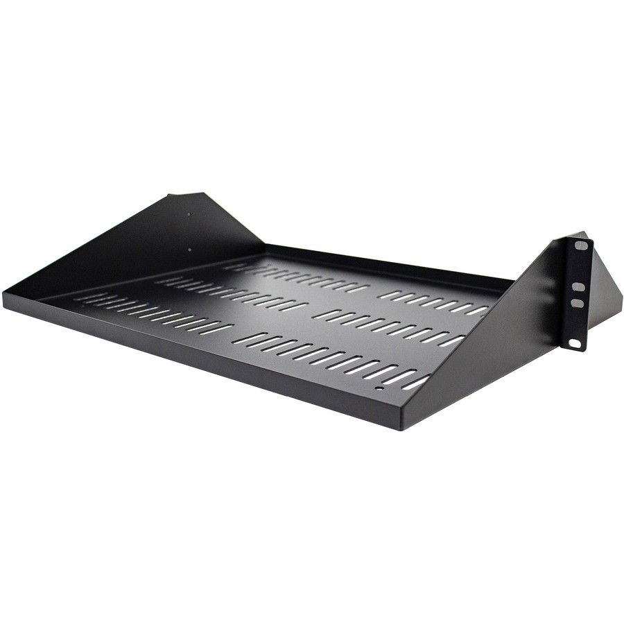 StarTech 2U Server Rack Shelf 19"x14" Universal Vented Cantilever Tray