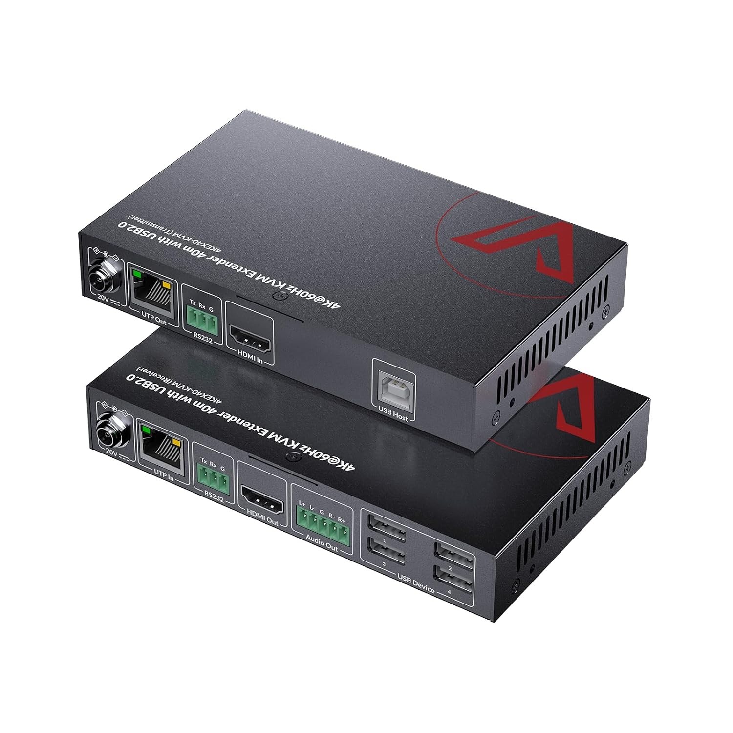 New - AV Access 4K HDMI KVM Extender Over Cat 6/6A/7 Up to 40m HDMI (4KEX40-KVM)