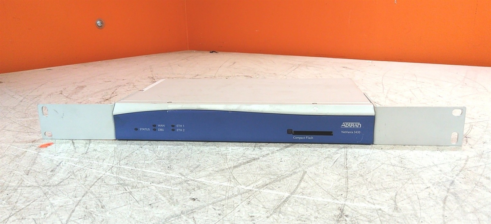 Adtran 1200820E1 NetVanta 3430 Network Router No File System w/Rack Tabs