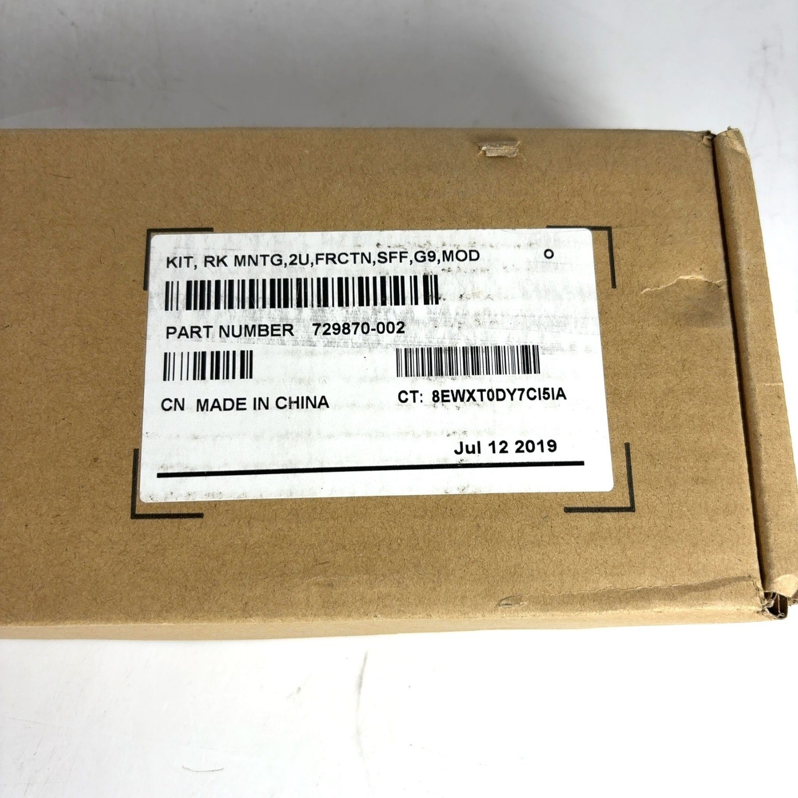 HP Rack Rail Kit Rack Rails HPE 2U SFF Easy Install Rail Kit 729870-002