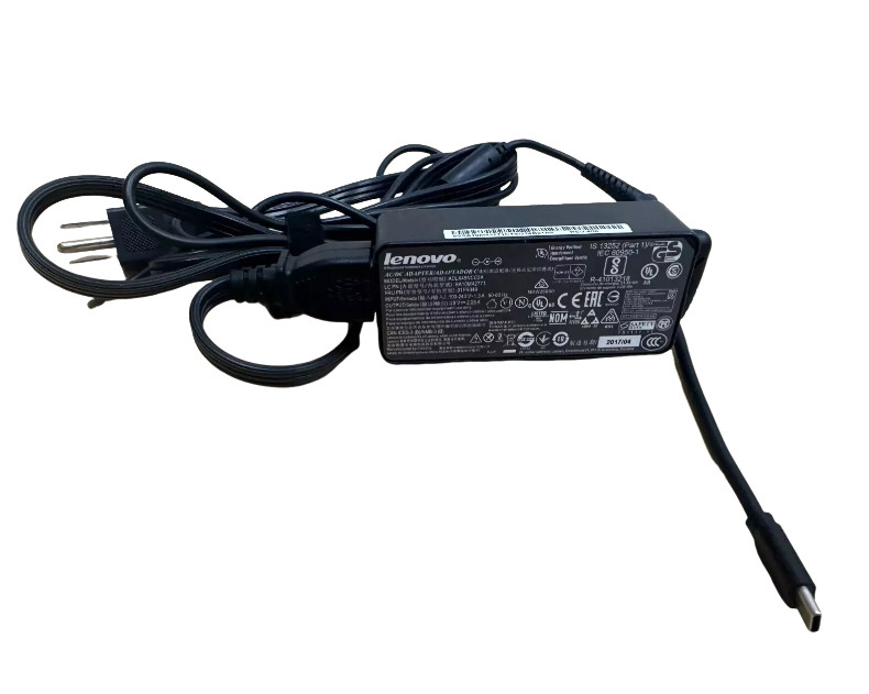 OEM Lenovo 45W USBC Type-C AC Power Adapter Charger 20V 2.25A ADLX45YCC2D