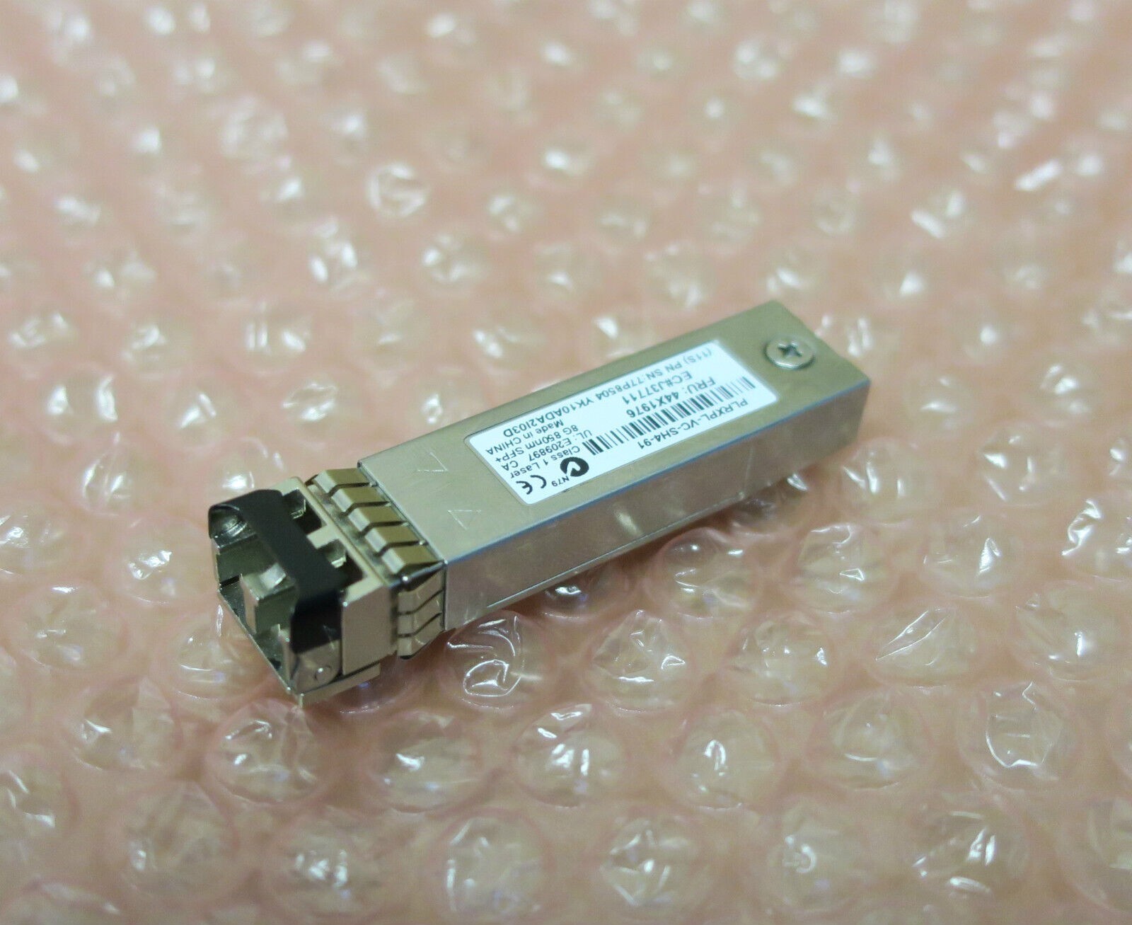2 x 8G SW SFP+ Genuine IBM Transceiver 44X1976 PLRXPL-VC-SH4-911
