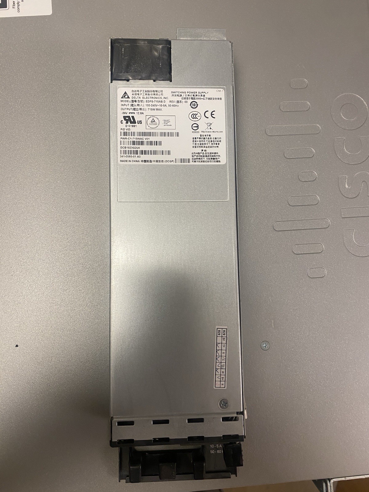 Cisco Ws-c3850-24u-l 24 Port UPOE LAN Base Switch 1100wac Power