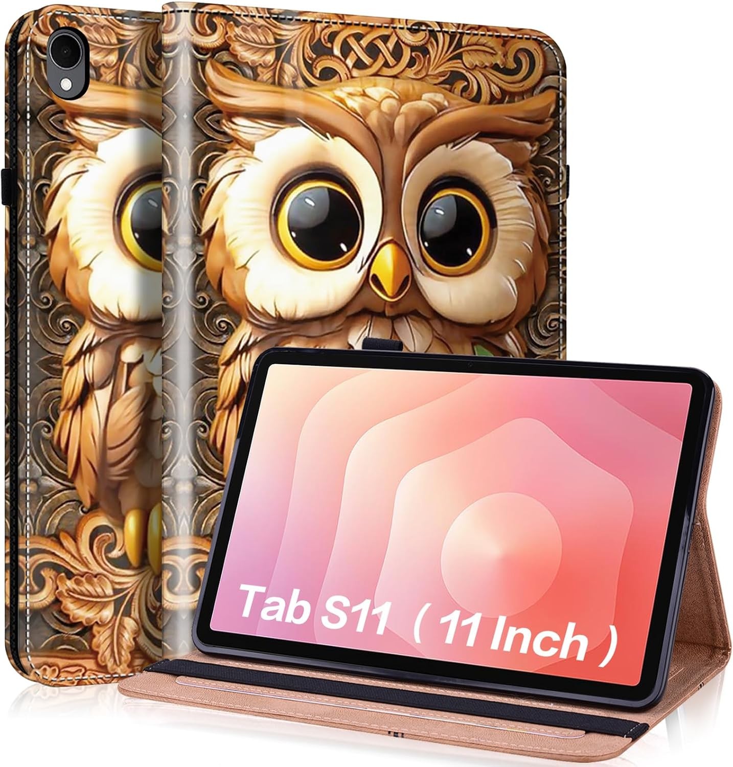 Case for Samsung Galaxy Tab S11 11 Inch, Flip Folio Multi-Angle Viewing Stand