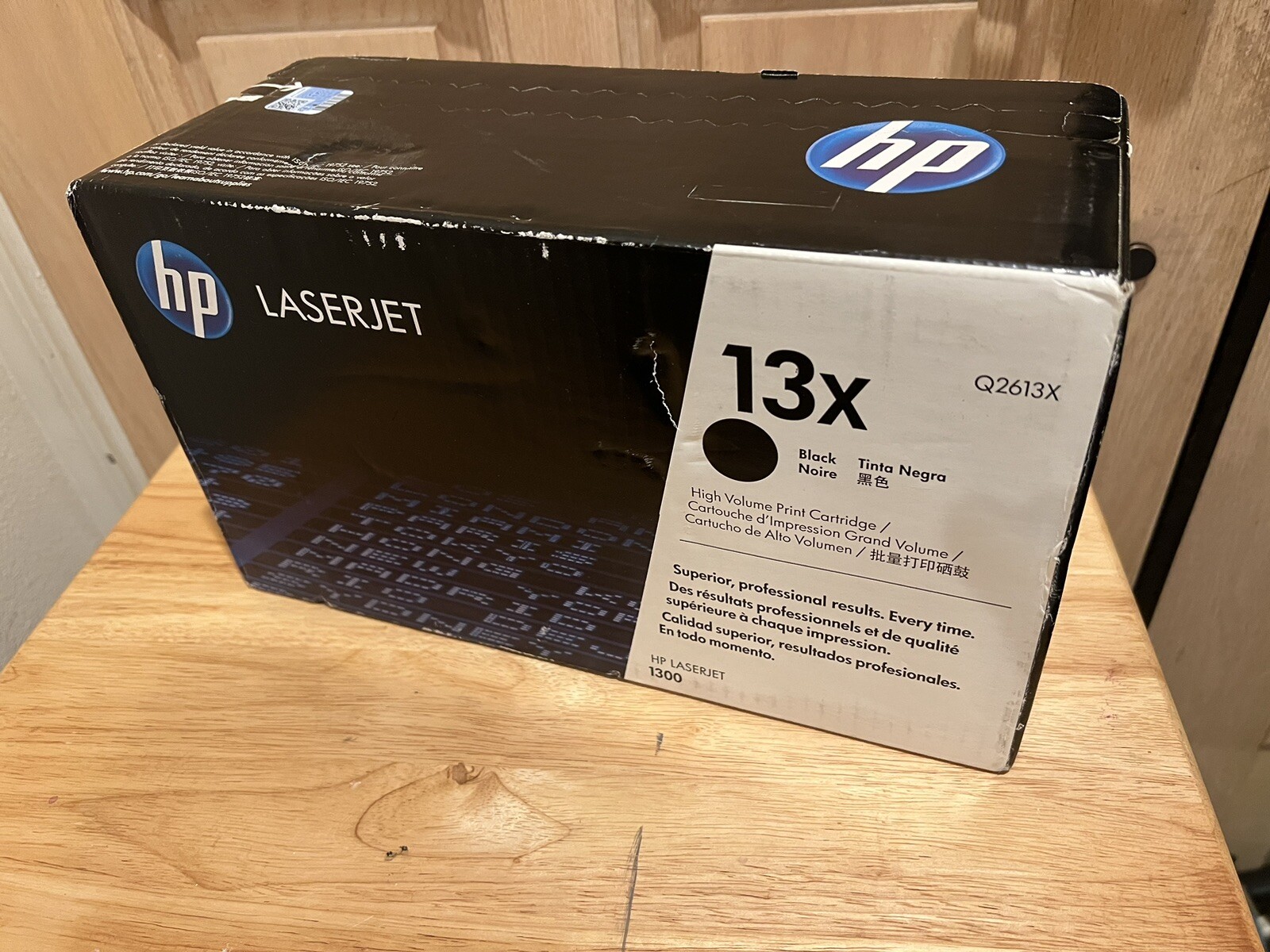 SEALED HP LASERJET 13x (Q2613X) Black Toner Print Cartridge LaserJet 1300