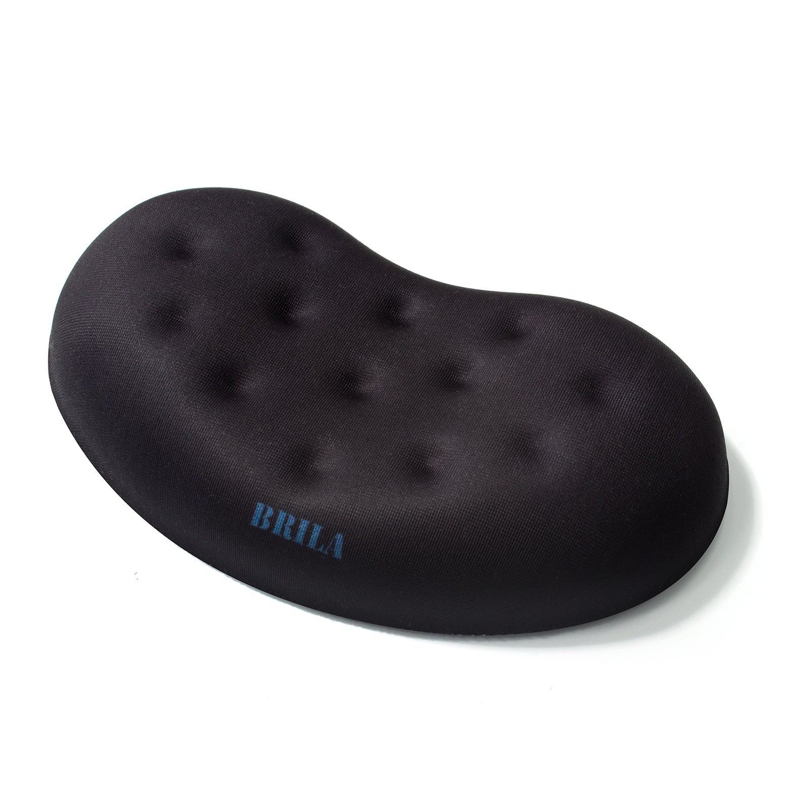 BRILA Ergonomic Memory Foam Mouse Wrist Rest Large, Black 