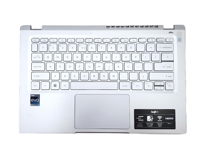 Acer Swift 3 14" SF314-512-52MZ Palmrest Touchpad Keyboard