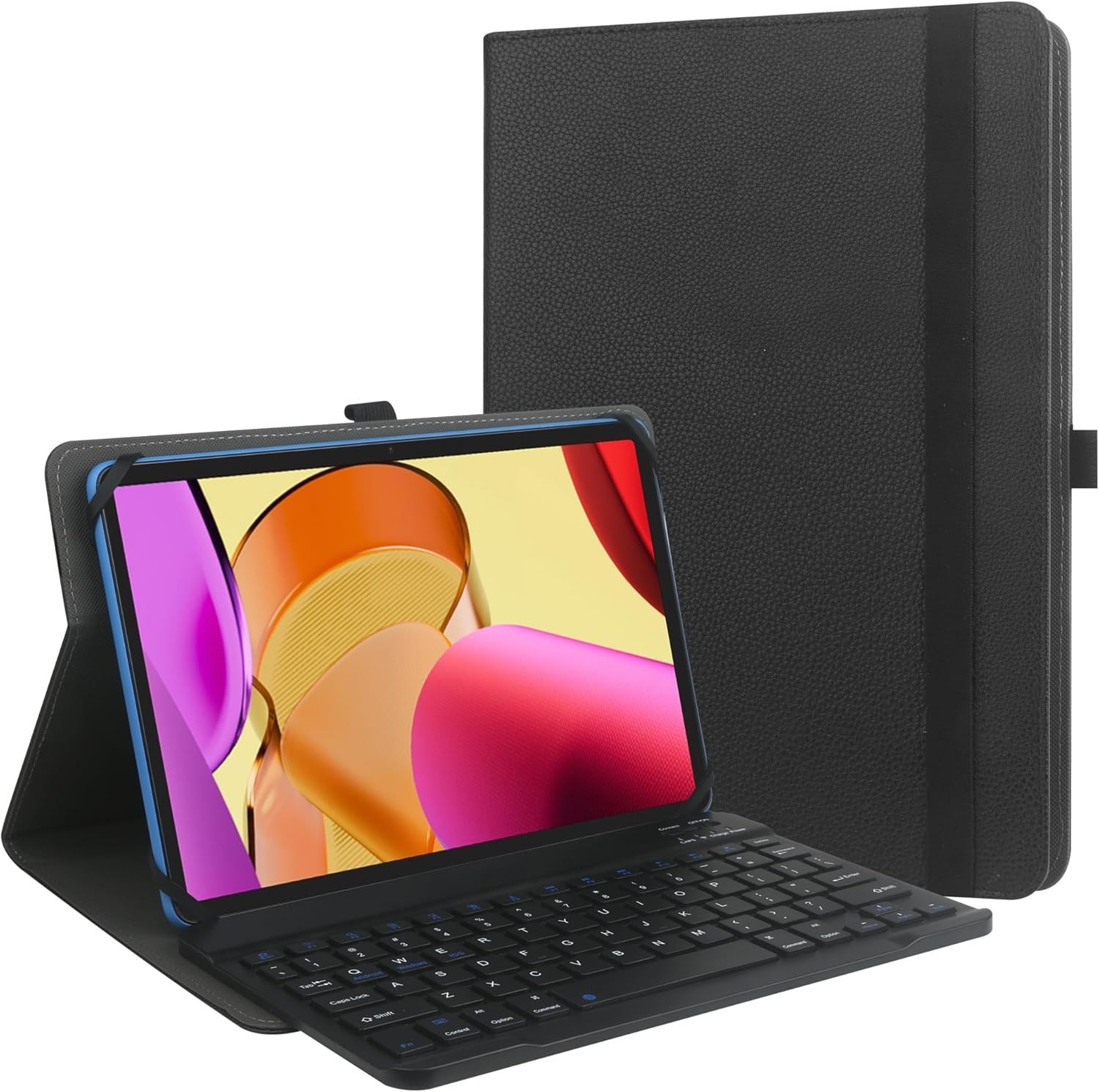 Case for 9-11" Tablet, Universal Case with Removable Wireless Bluetooth Keyboard