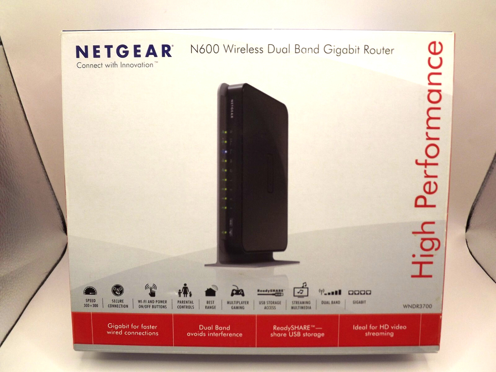 NETGEAR N600 Wireless Dual Band Gigabit Router