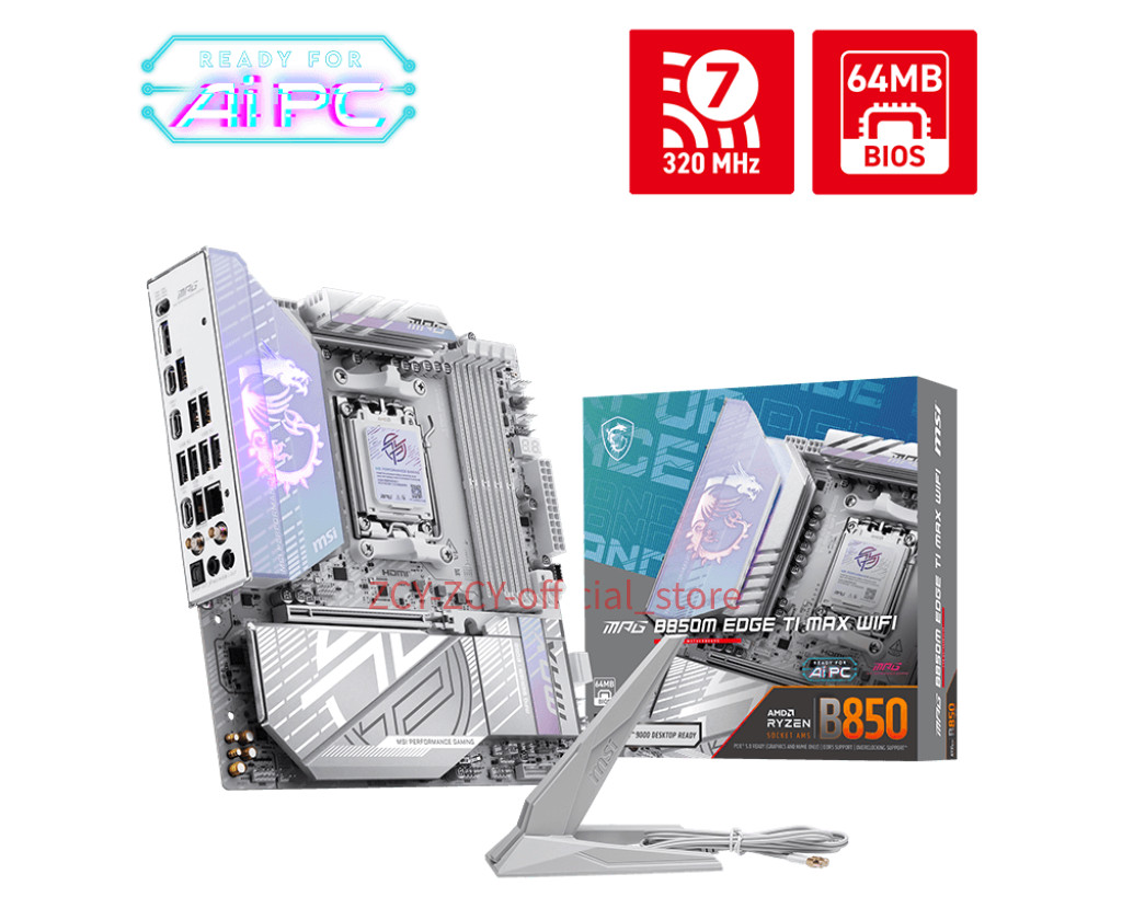 MSI MPG B850M EDGE TI MAX WIFI Motherboard