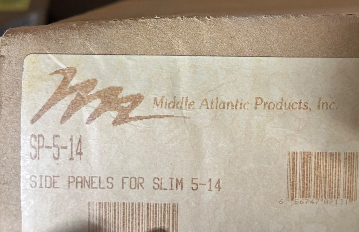 MIDDLE ATLANTIC SP-5-14 SIDE PANELS