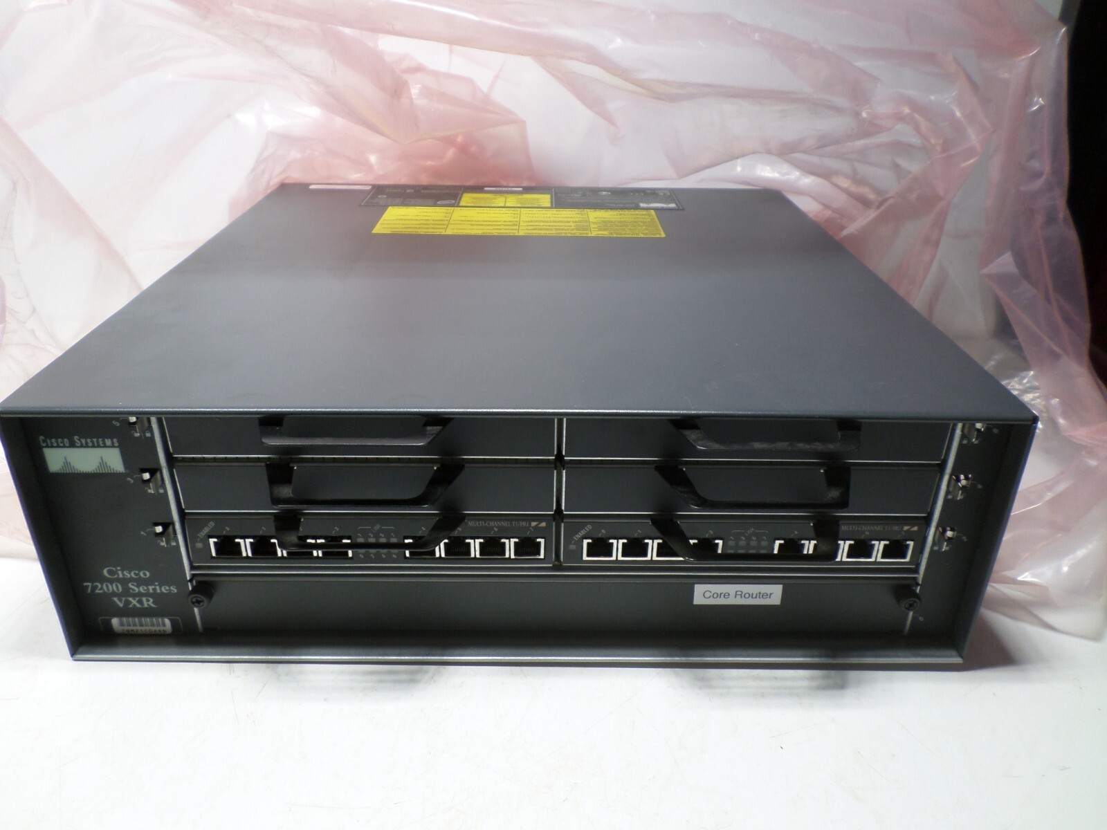 NEW CISCO 7206VXR Router w/NPE-G2 Network Processing ENGINE 2  2 PSU 